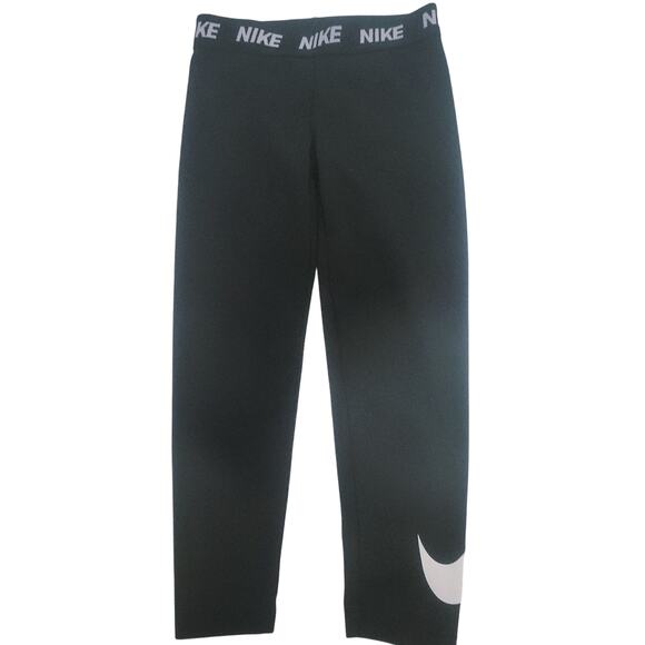 6 Nike Dri Fit Black Leggings - Picture 2 of 3